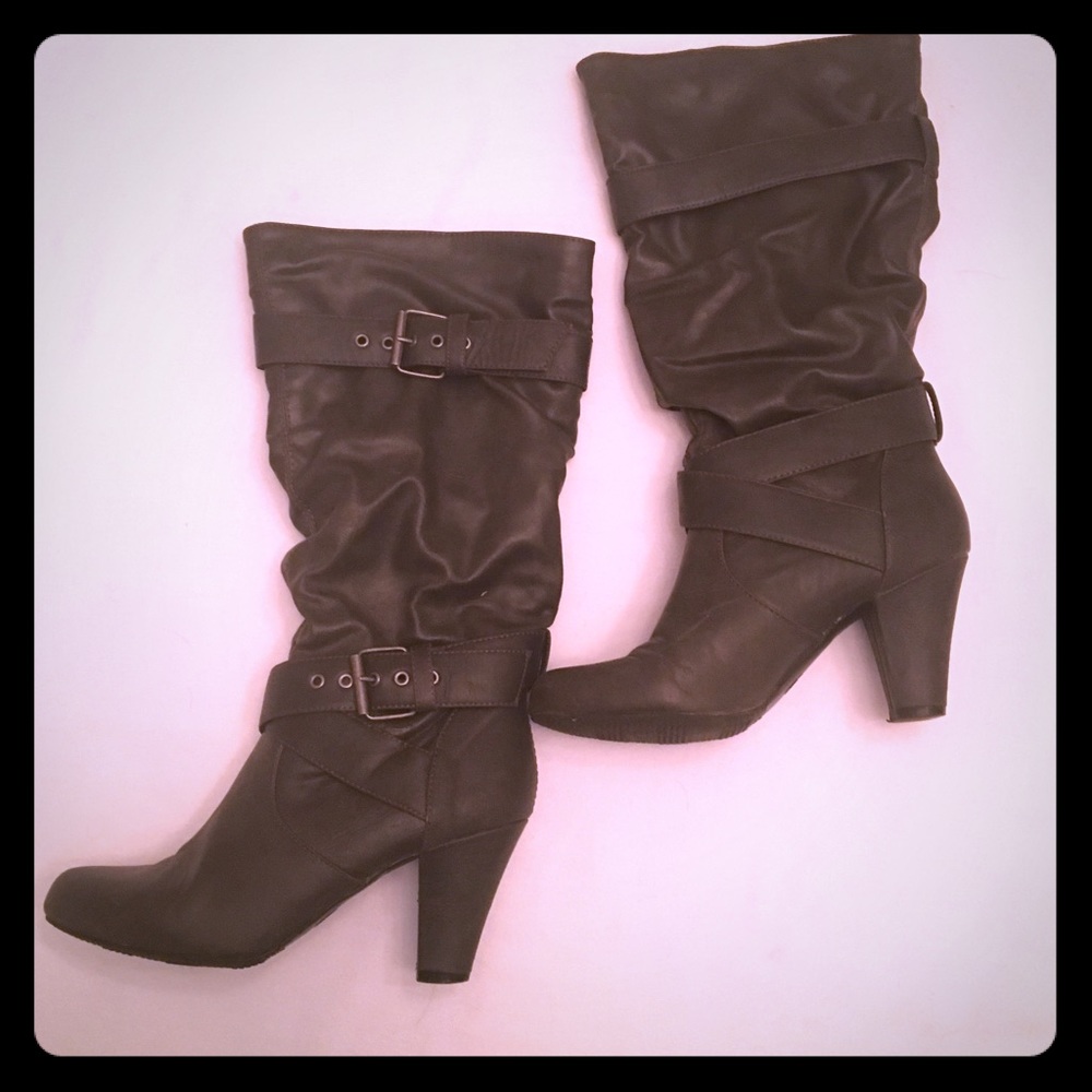 Gray Boots